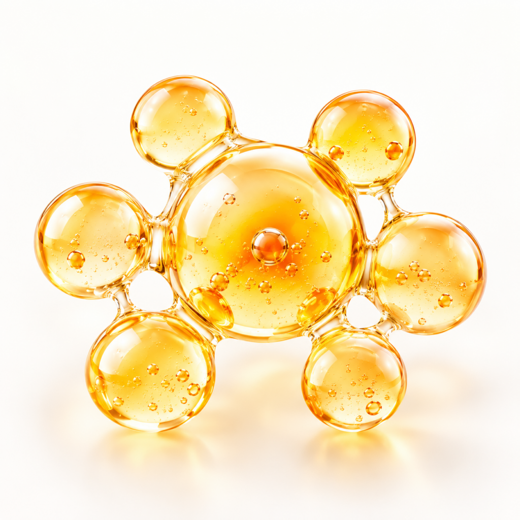 Radiant vitamin C molecular cluster